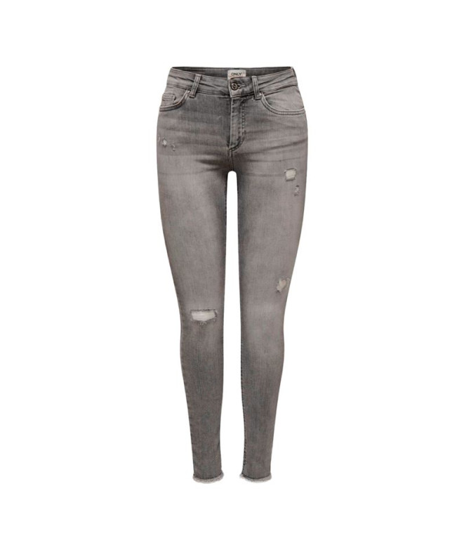 Pantalon Only blush MidAkDst Rea724 Medium Grey...