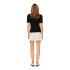 T-shirt Only Onllive Love 2/4 Puff Black Femme