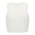 T-shirt Only Onlvilma Cropped Cloud Dancer Femme