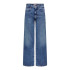 Pantalon Only madison Blush Wide Cro372 Medium Blue Denim Femme