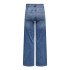 Pantalon Only madison Blush Wide Cro372 Medium Blue Denim Femme