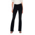 Pantalon Only Onlblush Mid Flared Tai1099 Washed Black Femme