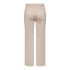Pantalon Only juicy Wide Leg Rea Ecru Femme