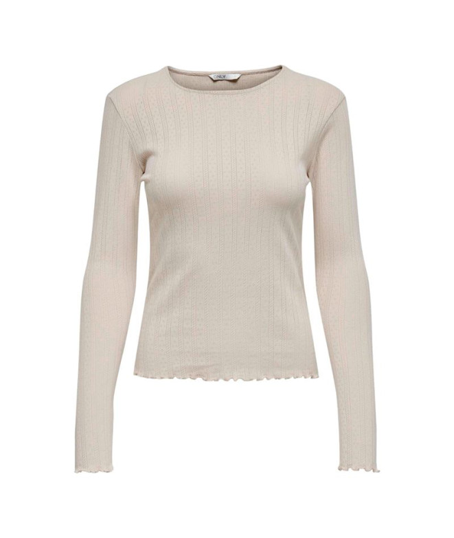 T-shirt Only carlotta Pumice Stone Femme