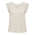 T-shirt Only Onlthyra Sl Mix Oxford Tan Femme