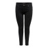 Pantalon Only Carpower Mid Ph Up Rea3659 Black Denim Femme