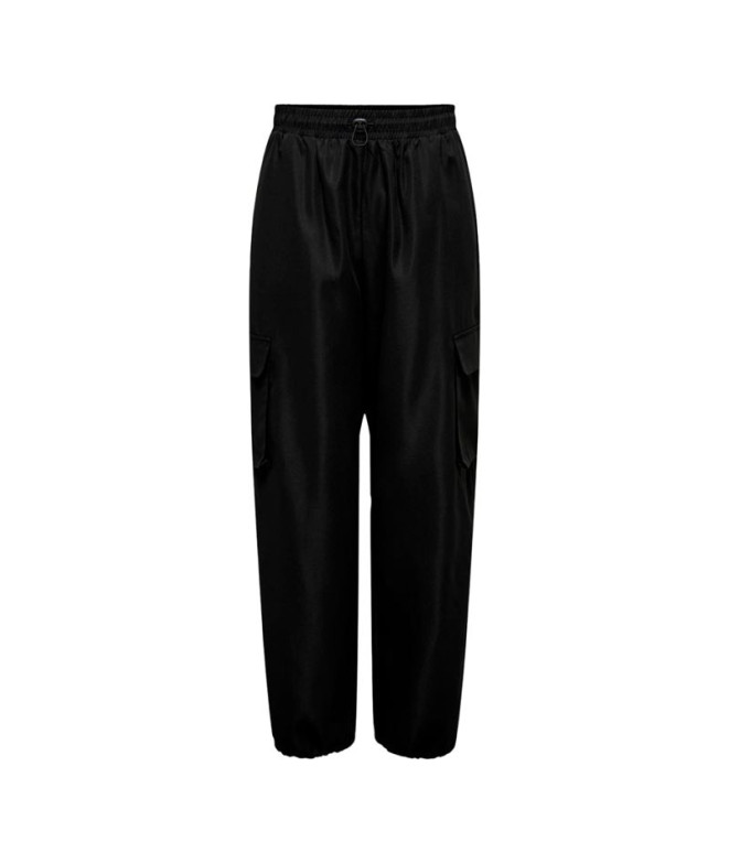 Pantalon Only cashi Cargo Black Femme