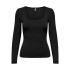 T-shirt Only ea 2-Way Deep Black Femme