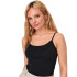 T-shirt Only ea S/L New Singlet Black Femme