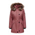 Veste Only Onliris Fur Winter Rose Brown Femme