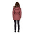 Veste Only Onliris Fur Winter Rose Brown Femme