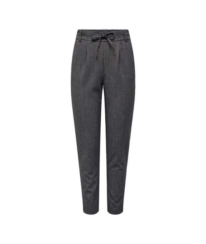 Pantalon Only poptrash-Elise Easy Melange Dark...