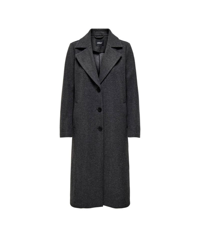 Veste Only emma Life Reg. Manteau long Gris...