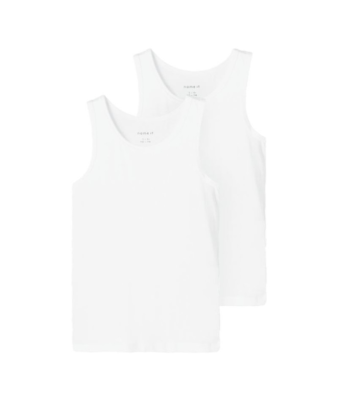 T-shirt Nom du produit mtank 2P Bright White...