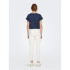 Pantalon Only poptrash Life Easy Col Cloud Dancer Femme