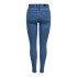 Jeans Only power Mid Push Up Jeans Skinny Fit Light Blue Denim Femme