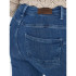 Jeans Only power Mid Push up Jeans Skinny Dark Blue Denim Femme