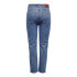 Jeans Only emily HW Jeans Droits Bleu Foncé Denim Femme