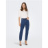 Jeans Only emily HW Jeans Droits Bleu Foncé Denim Femme