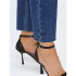 Jeans Only emily HW Jeans Droits Bleu Foncé Denim Femme
