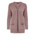 Sweat Only Onllesly Open Cardigan Rose Brown Femme