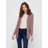Sweat Only Onllesly Open Cardigan Rose Brown Femme