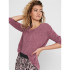 T-shirt Only Onlalba 3/4 Dry Pink Femme