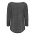 T-shirt Only alba 3/4 Gris foncé Femme
