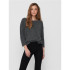 T-shirt Only alba 3/4 Gris foncé Femme