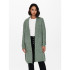 Sweat Only jade Cardigan Granite Vert Femme