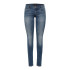 Jeans Only Coral Superlow Jeans Skinny Dark Blue Denim Femme