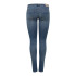 Jeans Only Coral Superlow Jeans Skinny Dark Blue Denim Femme