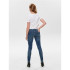 Jeans Only Coral Superlow Jeans Skinny Dark Blue Denim Femme
