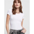 T-shirt Only live Love S/S O White Femme