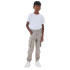 Pantalons Name it mryan Cargo R Twi 2222-Ba Elephant Skin Enfant