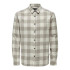 Chemise Only & Sons gudmund Checked Homme Blanc Antique