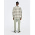 Chemise Only & Sons gudmund Checked Homme Blanc Antique