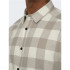 Chemise Only & Sons gudmund Checked Homme Blanc Antique