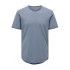 T-shirt Only & Sons benne Longy Nf 7822 Homme Flint Stone