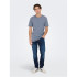 T-shirt Only & Sons benne Longy Nf 7822 Homme Flint Stone