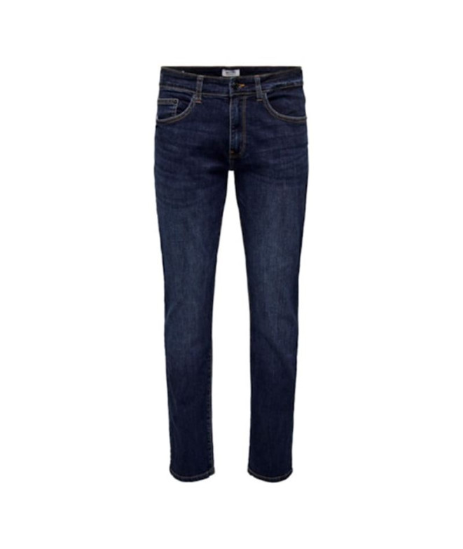 Vaquero Only & Sons weft Reg. Db 6752 Mat Denim...