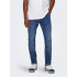 Vaquero Only & Sons weft Reg. Mb 6755 Mat Medium Blue Denim Homme