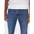 Vaquero Only & Sons weft Reg. Mb 6755 Mat Medium Blue Denim Homme