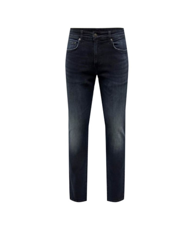 Vaquero Only & Sons loom Slim B. Noir 6921 Mat...