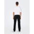Vaquero Only & Sons edge Straight Black 6985 Tai Black Denim Homme