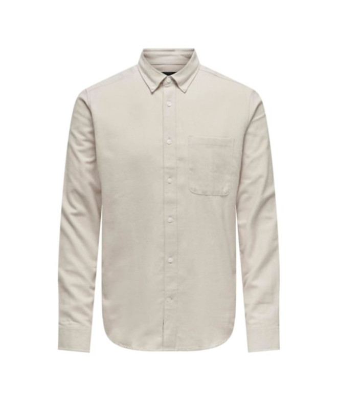 Chemise Only & Sons gudmund Slim 1-Pkt Solid...