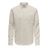 Chemise Only & Sons gudmund Slim 1-Pkt Solid Silver Lining Homme