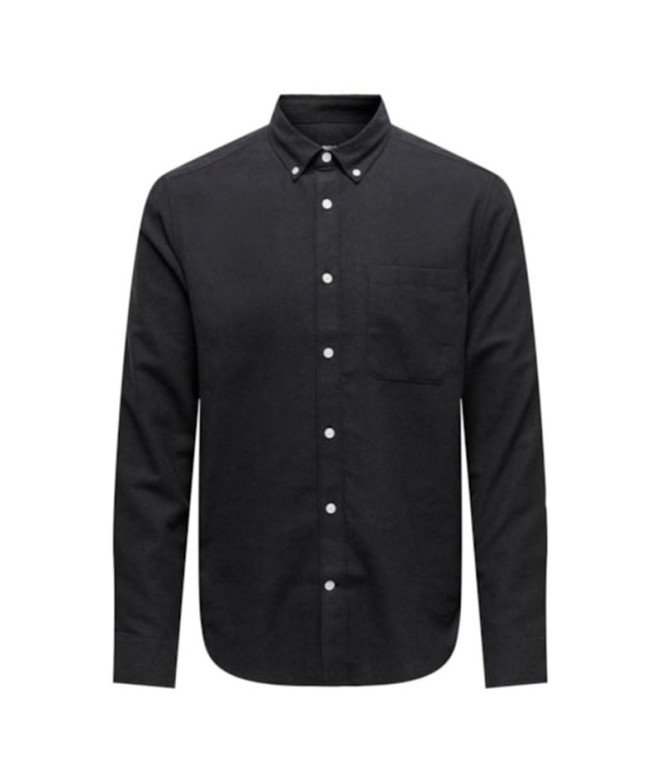 Chemise Only & Sons gudmund Slim 1-Pkt Solid...