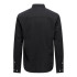 Chemise Only & Sons gudmund Slim 1-Pkt Solid Black Homme