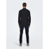 Chemise Only & Sons gudmund Slim 1-Pkt Solid Black Homme